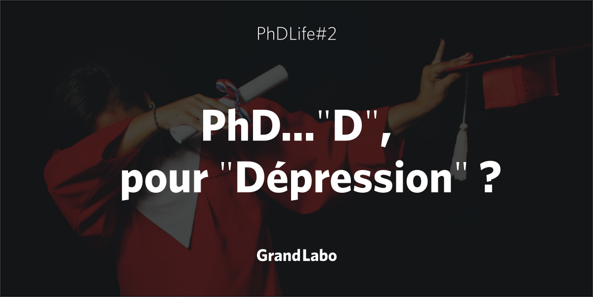 PhDLife #2 / PhD ... "D" pour "dépression" ?