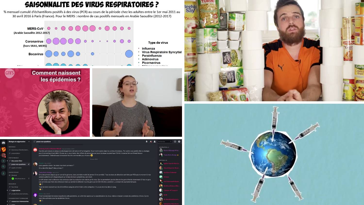 COVID-19 : sur la toile, chercheurs et vulgarisateurs organisent la bataille de l'information scientifique